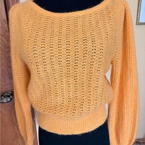 Wilfred knitted crop sweater size S
